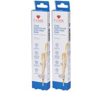 Coni Auricolari F-Care Con Cera D'Api 2 Pezzi 2x2 St