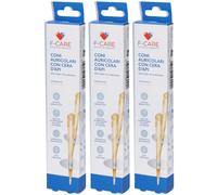 Coni Auricolari F-Care Con Cera D'Api 2 Pezzi 3x2 St