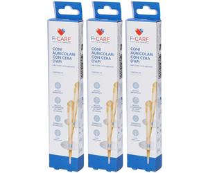 Coni Auricolari F-Care Con Cera D'Api 2 Pezzi 3x2 St