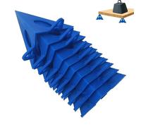 Coni Di Finitura Elevati - Confezione Da Quaranta Triangoli Per Pittura Antiaderenti, Mini Supporto Distanziatori, Robuste Lavorazione | Falegname Professionista Hobbista Fai Te Del