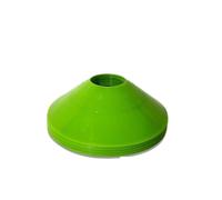 Coni di plastica for sport 20 pezzi Dischi for agilità calcio for allenamento addensato Set marcatori for Attrezzature for giochi al coperto all'aperto(Green)