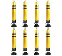 Coni di sicurezza del traffico commerciale e dissuasori bloccabili per parcheggio, pali riflettenti per vialetti, marciapiedi, scuole, ospedali, parcheggi, per migliorare la visibilità e la sicurezza