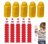 Coni di sicurezza in miniatura, coni di traffico giocattoli | Gioca a coni di sicurezza segnali stradali con un casco - Giocattoli cognitivi educativi primi versatili per il gioco di si