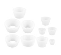 Coni filtranti conici con adattatore per boccetta a imbuto in silicone da 10