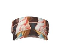 Coni gelato anni Cinquanta tempo sport visiera parasole per uomo donna regolabile vuoto top baseball cap outdoor golf corsa tappi da sole
