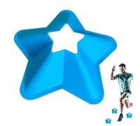 Coni per l'allenamento sportivo, coni da calcio per l'allenamento - cono da calcio - Mark Disc Agility Cones - Attrezzatura da calcio con stella a cinque punte per calcio, calcio, coaching