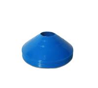 Coni per lo sport Coni di plastica 20 pezzi da allenamento addensati Dischi for agilità calcio Set marcatori for sport Accessori for attrezzature for giochi al coperto all'aperto(Blue)