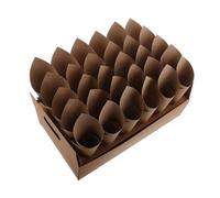 Coni Riso Matrimonio 1Set Wedding Confetti Cone Tray Paper Cone Holder For Petals Flower Confetti Holders Elegant Party Decoration Organizer