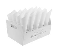 Coni Riso Matrimonio 1Set Wedding Confetti Paper Cone Holder Foldable Cone Tray Organizer For Flower Petal Toss Party Supplies Wedding Confetti Cones