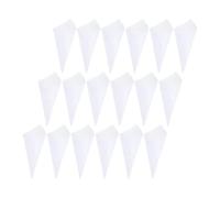 Coni Riso Matrimonio 25 Pcs Wedding Party Decorations Paper Cones For Confetti Rose Petals Rice Toss Bride Groom Parties Celebrations Holiday DIY(Light Brown)