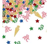 Coni scolastici alla moda Kones Confettis Personalizzati Confettini da Tavola Scuola Per Un Buon Inizio Della Scuola Primo Giorno Di Scuola