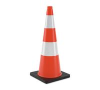 Coni segnaletici Blocco parcheggio Coni di segnalazione Coni di sicurezza 90 cm