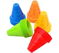 Coni sportivi 50 pezzi, allenamento calcio, agility, traﬀico, calcio