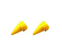 Coni sportivi in plastica 10 20 pezzi 18 cm Dischi da allenamento for calcio Indicatori di traffico for giochi indoor all'aperto(Yellow-20pcs)