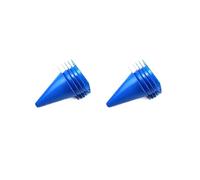 Coni sportivi in plastica 10 20 pezzi 18 cm Dischi da allenamento for calcio Indicatori di traffico for giochi indoor all'aperto(Blue-20pcs)