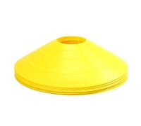 Coni sportivi in plastica 36 pezzi Attrezzatura for l'allenamento for evitare gli ostacoli for giochi di pattinaggio a rotelle all'aperto al coperto(Yellow)