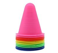 Coni sportivi in plastica 40 pezzi Marcatore for marcatura for calcio Indicatore for pattini a rotelle for slalom Attrezzatura for allenamento for all'aperto Giochi al coperto(Color 06)