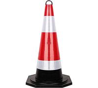 Coni stradali antivento e antiurto, Coni stradali in gomma portatili, collari riflettenti for la formazione alla guida in vialetto di parcheggio