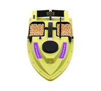 Coniaio 500 m di esca da pesca, barca telecomandata con GPS e doppio motore, 2 kg di accessori da pesca, barca con 4 contenitori per esche per laghi, fiumi
