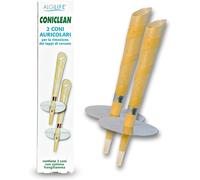 Coniclean | Coni Orecchie Cerume per Pulizia Orecchie Con Cera D'Api E Sistema F