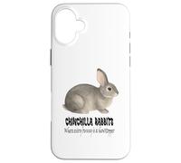 Conigli cincillà dove ogni coniglio è uno spettacolo Custodia per iPhone 16 Plus