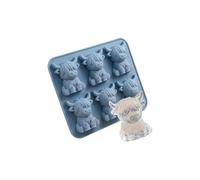 Conigli e bovini cubetti di ghiaccio in silicone, congelare, B | Flessibile per bevande, pubblicità domestica, materiali per uso alimentare, facile rilascio per cocktail, feste, bevande
