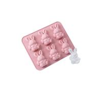 Conigli e bovini cubetti di ghiaccio in silicone, congelare, C | Flessibile per bevande, pubblicità domestica, materiali per uso alimentare, facile rilascio per cocktail, feste, bevande