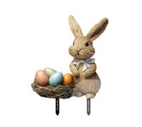 Conigli E Uova All'aperto Palo Per Pasqua E Decorazione Del Partito PVC Inserto Giardino Festivo Yard Display Accessori