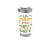 Conigli Funny My Comfort Zone profuma di conigli Bicchiere termico in acciaio inox doppia parete