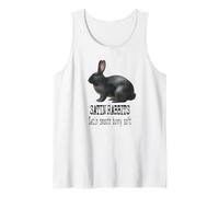 Conigli in Raso Pet Citazione Satin Smooth Bunny Soft Canotta