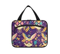 Conigli Medico Appeso Viaggio Trucco Borse con gancio, Designer Pieghevole Impermeabile Toiletry Bag per mamma Backpacking maleta para maquillaje L