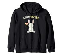 Conigli Sussurro Bunny Regalo per Coniglio Allevamento Felpa con Cappuccio