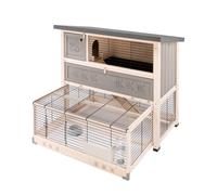 CONIGLIERA IN LEGNO "RANCH 120 MAX", 117X69X107 CM - FERPLAST