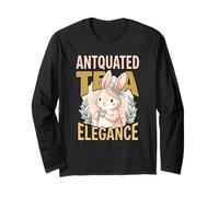 Coniglietto da tè Anticato Elegance Vintage Lover Time Party Maglia a Manica