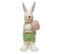 Coniglietto di Pasqua Decorazione pasquale in ceramica Nuvole di Stoffa 6114