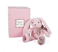 Coniglietto di peluche rosa 25 cm - Histoire d'Ours