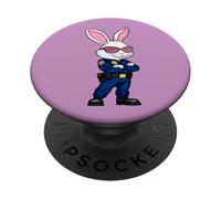 Coniglietto di polizia PopSockets PopGrip Adesivo
