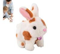 Coniglietto Giocattolo Dall'Aspetto Realistico Giocattolo Realistico che | Con Campanello Giocattolo Educativo Peluche Coniglio Pasquale Realistico p