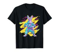 Coniglietto Kickboxing Taekwondo Karate MMA Bunny Graphic Maglietta