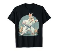 Coniglietto Kickboxing Taekwondo Karate MMA Bunny Graphic Maglietta