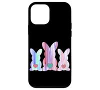 Coniglietto pasquale cuori Custodia per iPhone 12 mini
