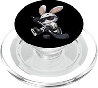 Coniglietto pasquale del giocatore di hockey su ghiaccio PopSockets PopGrip per MagSafe