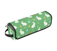 Coniglietto pasquale verde strumenti per capelli caldi borsa da viaggio per piastra piastra ferro arricciacapelli asciugacapelli e accessori per lo styling accessori organizer custodia per donne