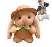 Coniglietto Peluche - Adorabile Da Abbracciare Collezionabile | Peluche Coniglio Con Cappello E - Per Pasqua, Camera Bambini, Compleanno, Adulti, Famiglia, Natale, Compagno Viaggio, Nanna, Accessorio