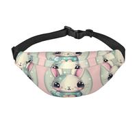 Coniglietto rosa cartone animato elegante e pratico da donna - Comodo per attività all'aperto, da corsa,