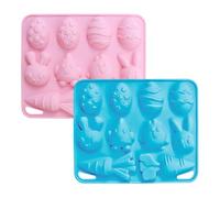 Coniglietto Silicone Mold, Easter Rabbit Chocolate Pattern, Food Grade Silicone Shape, Non-Stick, Easy Release, 1-Pack, Perfect for Carrot Cake & Budding Decoration