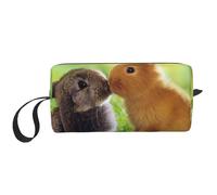 Coniglio amore stampato, Borsa per il trucco Borsa per cosmetici Borsa da toilette da viaggio portatile Borsa per trucco Organizer