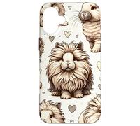 Coniglio carino coniglio estetico testa di leone modello Custodia per iPhone 16 Plus