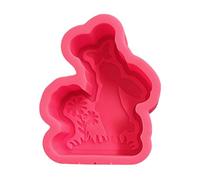 Coniglio Cioccolato Stampo Stampo in Silicone Coniglio Stampo da Cottura Stampi per Dolci a Forma di Coniglio Silicone Pasquale Stampo Antiaderente per Cioccolato Fondente