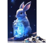 Coniglio con barattolo magico 1500 puzzle per adulti Relax Challenge Puzzle difficili per bambini dai 12 anni in su 1500 pezzi (85x57 cm)